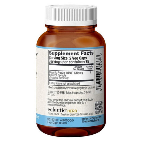 Eclectic Herb, Broccoli Sprouts, 270 mg, 150 Caps Eclectic Herb
