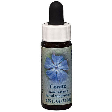 Flower Essence Services, Cerato Dropper, 0.25 oz Flower Essence Services