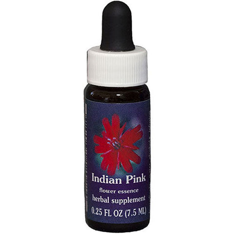 Flower Essence Services, Indian Pink Dropper, 0.25 oz Flower Essence Services