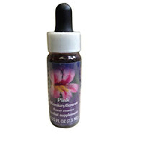 Flower Essence Services, Pink Monkeyflower Dropper, 0.25 oz Flower Essence Services