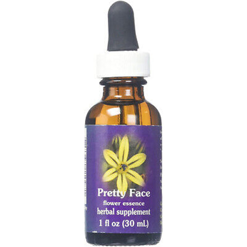 Flower Essence Services, Pretty Face Dropper, 1oz