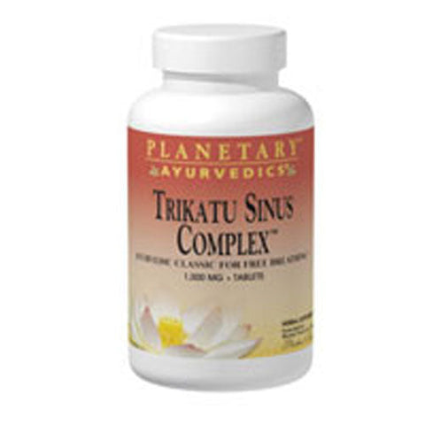 Planetary Ayurvedics, Trikatu Sinus Complex, 1000 Mg, 120 Tabs Planetary Ayurvedics