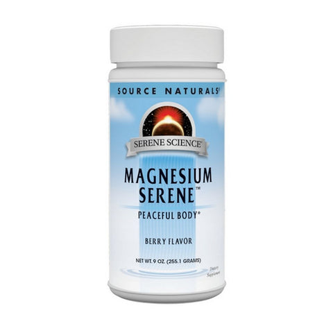 Source Naturals, Magnesium Serene, Berry Flavor 9 oz Source Naturals