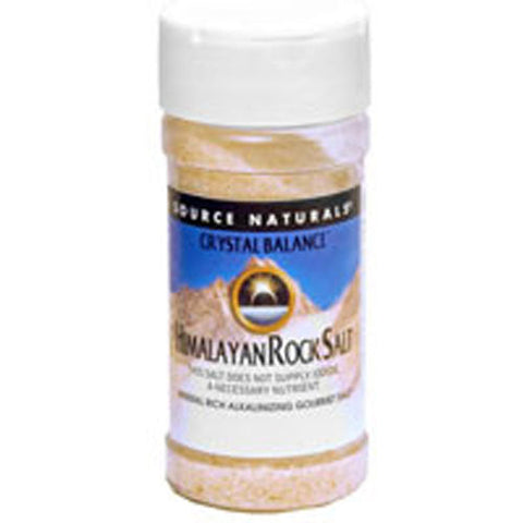Source Naturals, Crystal Balance Himalayan Rock Salt, Fine Grind 4 oz Source Naturals