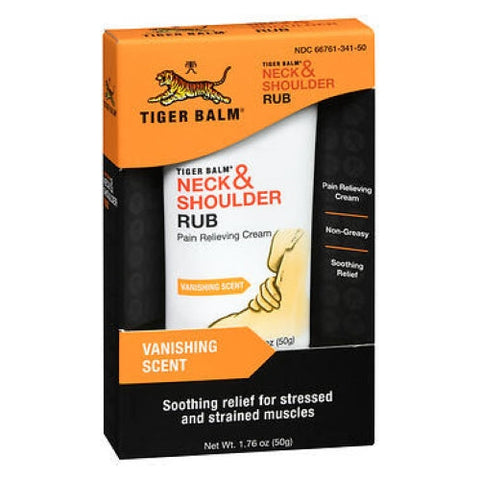 Tiger Balm, Neck And Shoulder Rub, 1.76 oz