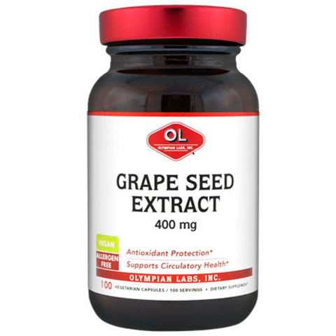 Olympian Labs, Grape Seed Extract, 400 mg, 100 Caps Olympian Labs
