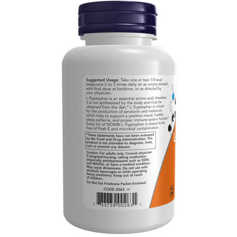 Now Foods, L-Tryptophan, Powder 2 oz Now Foods