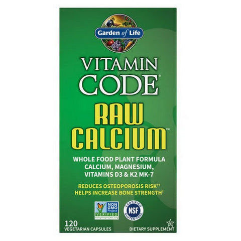 Garden of Life, Vitamin Code, Raw Calcium 120 Caps Garden of Life