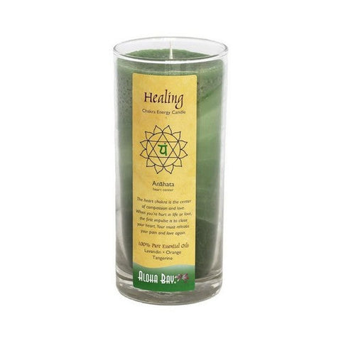 Aloha Bay, Chakra Candle Jar Healing Lavendin, 11 Oz Aloha Bay