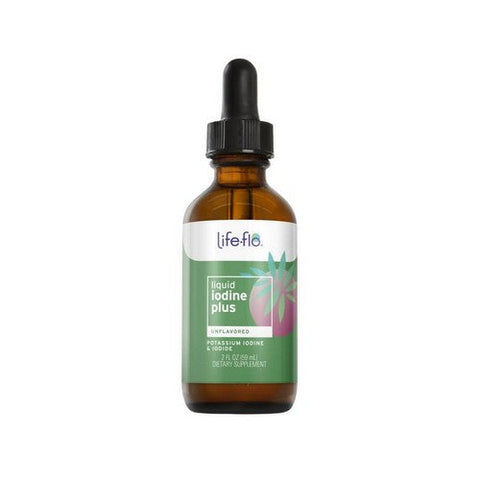 Life-Flo, Liquid Iodine Plus With Potassium Iodide And Iodine Unflavoured, 2 oz