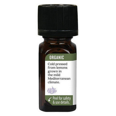 Aura Cacia, Essential Oil, Lemon 0.25 oz