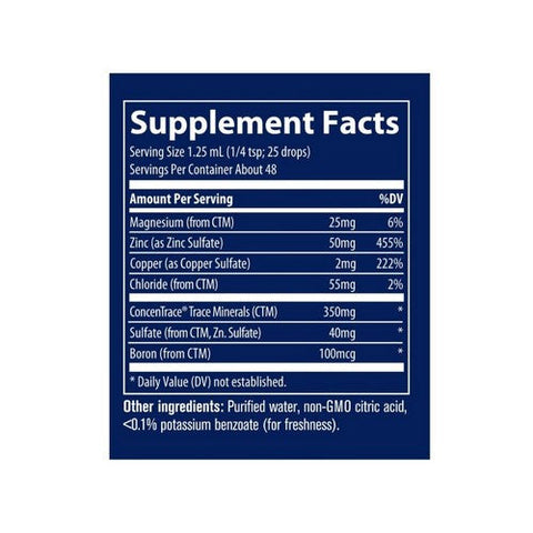 Trace Minerals, Ionic Zinc, 2 oz