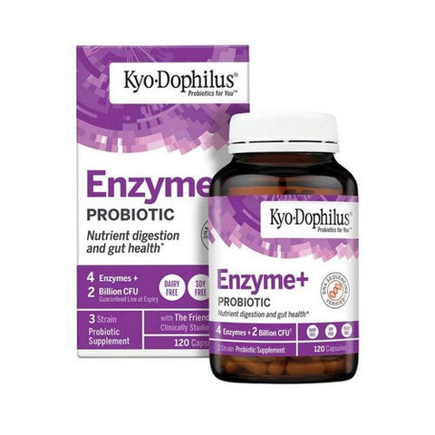Kyolic, Kyo-Dophilus Probiotics Plus Enzymes, 120 Caps