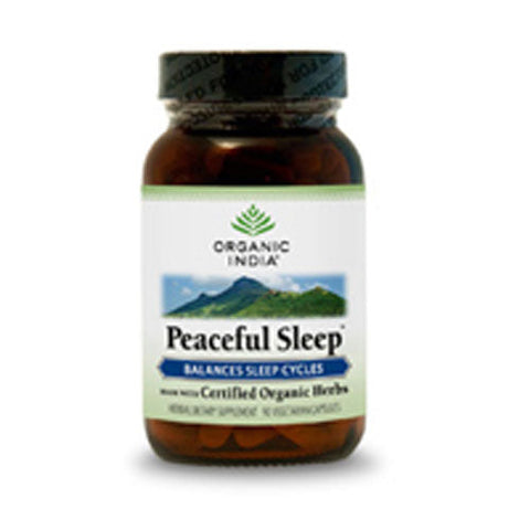 Organic India, Peaceful Sleep, 90 CAP Organic India