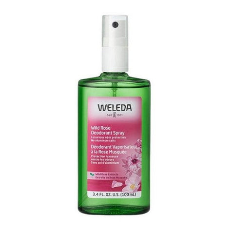 Weleda, Wild Rose Deodorant Spray, 3.4 oz