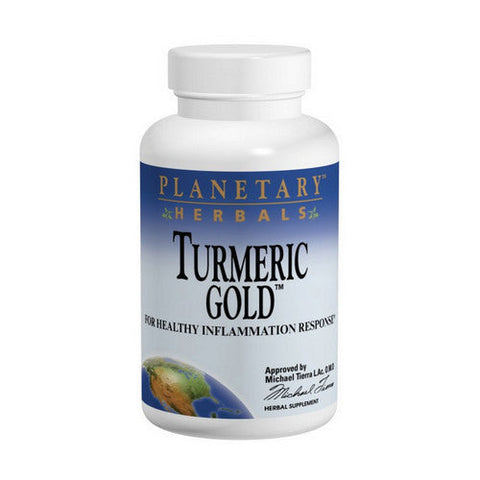 Planetary Herbals, Turmeric Gold, 500 mg, 60 caps Planetary Herbals