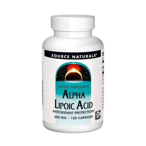 Source Naturals, Alpha Lipoic Acid, 600 MG, 120 caps