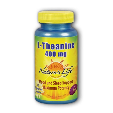 Nature's Life, L-Theanine, 400 mg, 30 tabs