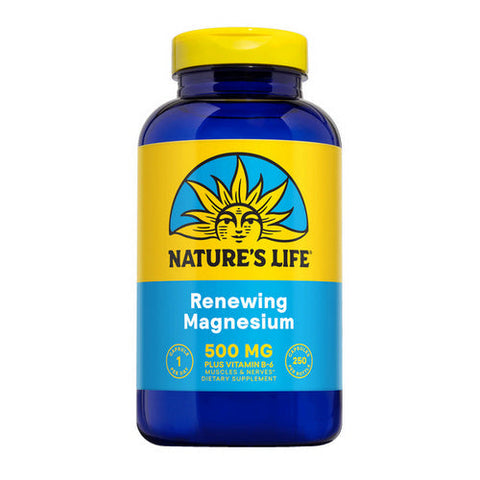 Nature's Life, Magnesium, 500 mg, 250 caps