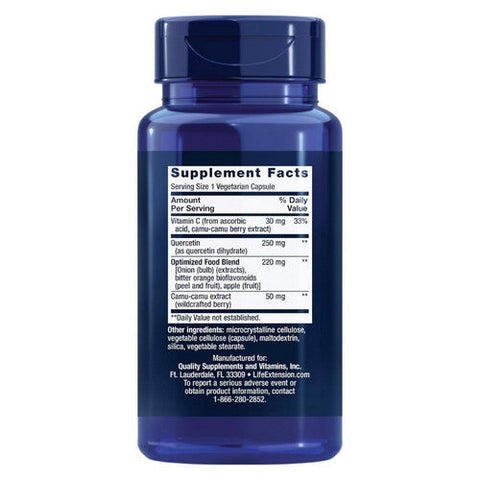 Life Extension, Optimized Quercetin, 250 mg, 60 VegCaps