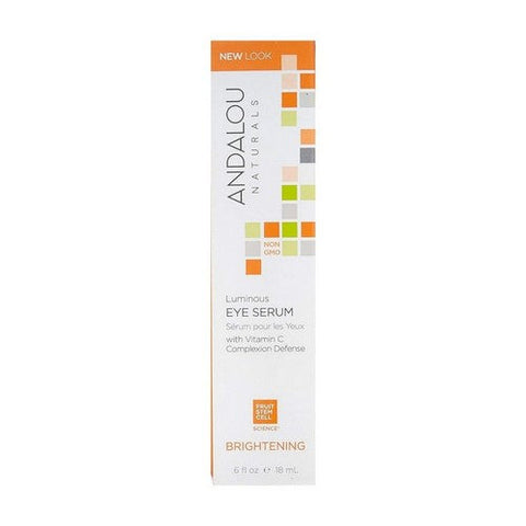 Andalou Naturals, Luminous Eye Serum Brightening, 0.6 oz