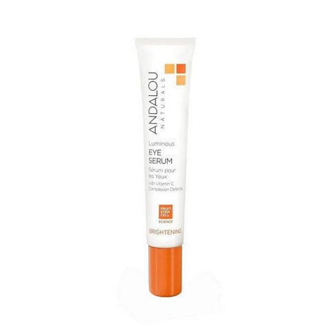 Andalou Naturals, Luminous Eye Serum Brightening, 0.6 oz