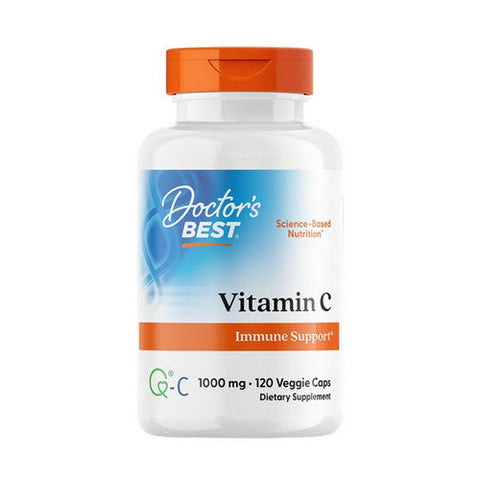 Doctors Best, Vitamin C With Q-C, 1000 Mg, 120 Veggie Caps Doctors Best