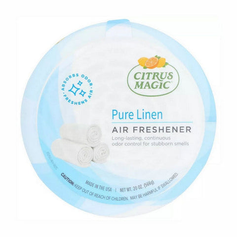 Citrus Magic, Solid Air Freshener, Pure Linen 20 oz