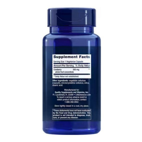 Life Extension, Cran Max, 500 mg, 60 vcaps
