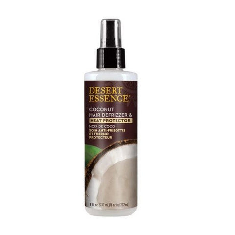 Desert Essence, Coconut Hair Defrizzer and Heat Protector, 8.5 OZ Desert Essence