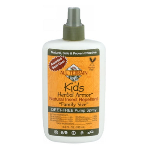 All Terrain, Kids Insect Repellent Herbal Armor Spray, 8 oz All Terrain