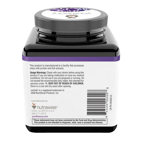 Youtheory, Resveratrol Advanced, 160 Tabs Youtheory