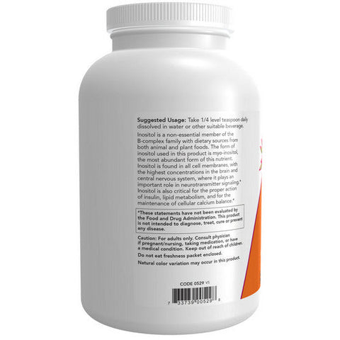 Now Foods, 100% Pure Inositol Powder, 1 lb Now Foods