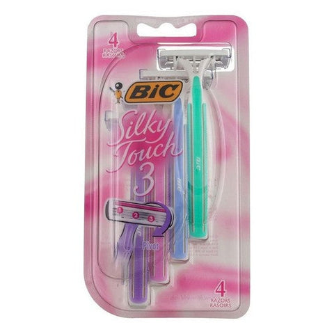 Bic, Silky Touch 3 Shavers For Women, 4 each