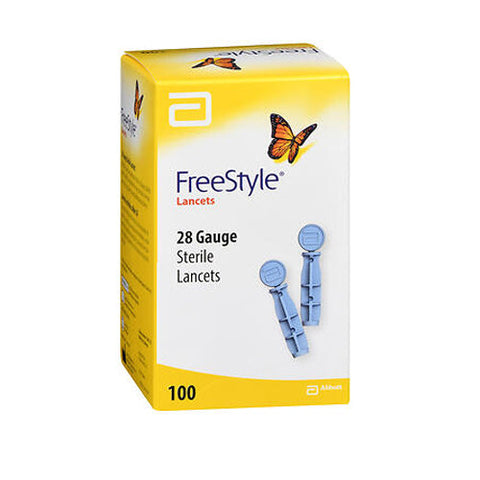 Freestyle, Sterile Lancets 28 Gauge, 100 Count Freestyle