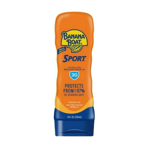 Banana Boat, Sport Performance Broad Spectrum Sunscreen Spf30, 8 Oz Banana Boat