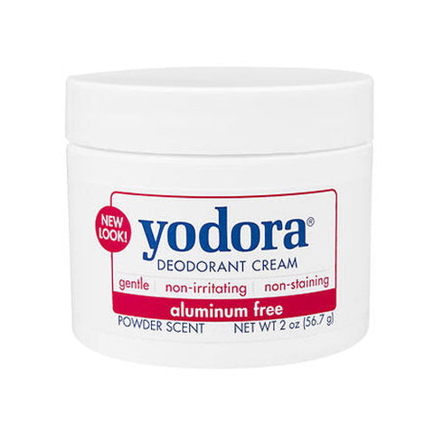 Yodora, Deodorant Cream, Jar 2 oz Yodora