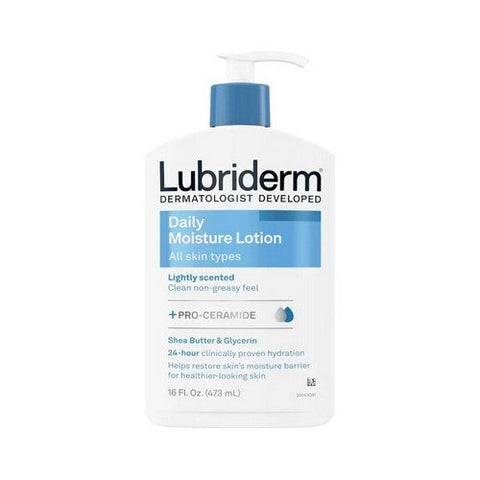 Lubriderm, Daily Moisture Lotion, Normal to Dry Skin 16 oz