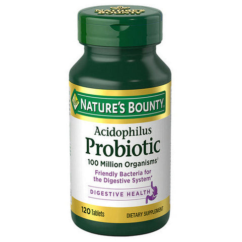 Nature's Bounty, Natures Bounty Acidophilus, 120 caps Nature's Bounty