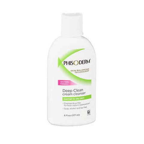 Mentholatum, Phisoderm Deep Cleaning Cream, Normal to Dry 6 oz