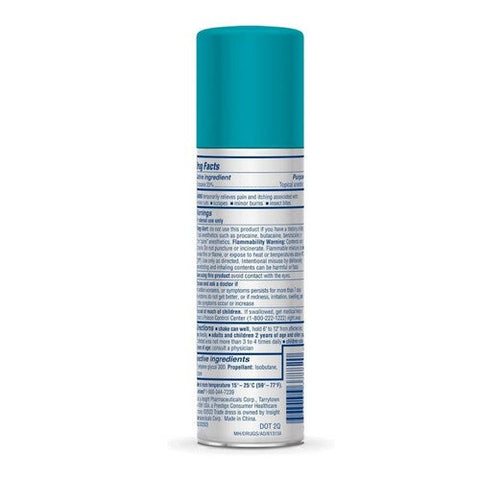 Americaine, 20% Benzocaine Topical Anesthetic Spray Maximum, 2 Oz Americaine