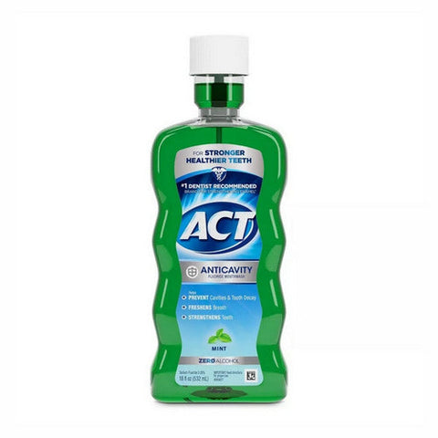 Act, Anticavity Fluoride Mouthwash Mint, 18 Oz Act