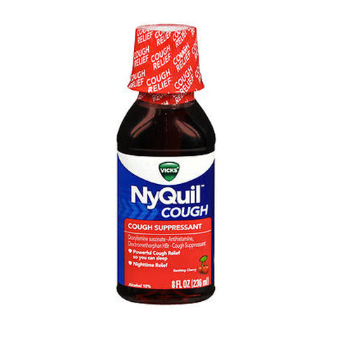Vicks, Nyquil Cough Liquid Cherry, 8 Oz Vicks