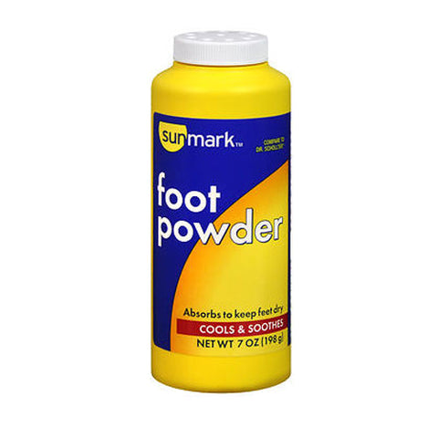 Sunmark, Foot Powder, 7 oz Sunmark