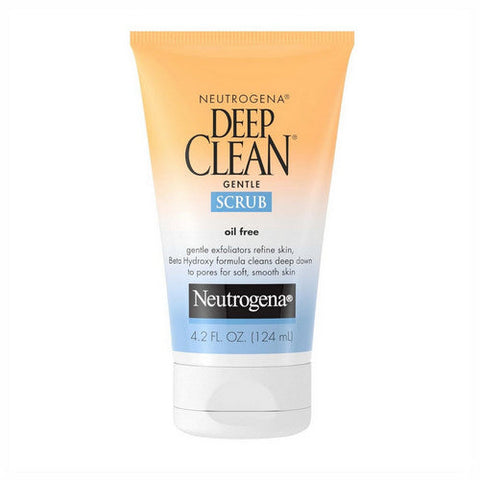 Neutrogena, Deep Clean Gentle Facial Scrub, 4.2 oz Neutrogena