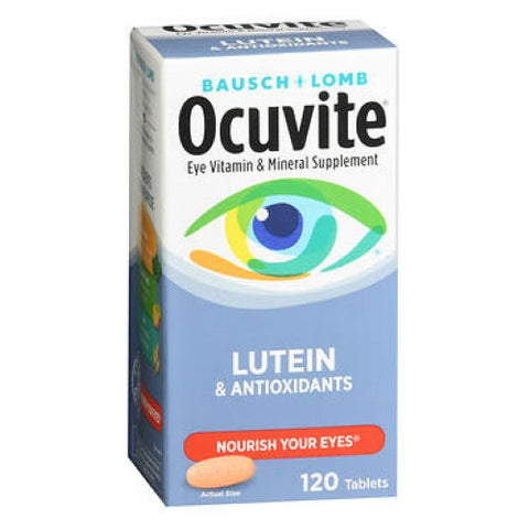 Bausch + Lomb, Bausch And Lomb Ocuvite Eye Vitamin & Mineral Supplement Tablets, 120 Tablets Bausch + Lomb