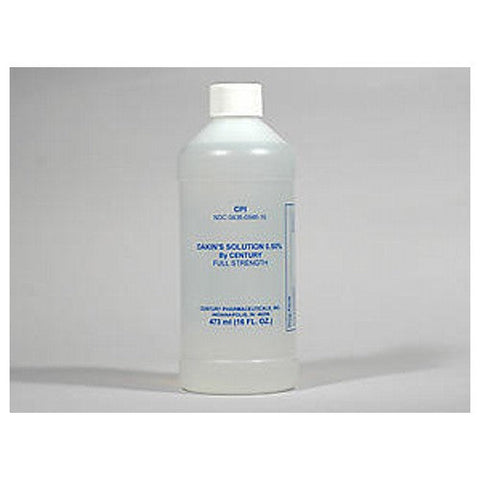 Dakin's, Full Strength Sodium Hypochlorite, 16 oz Dakin's